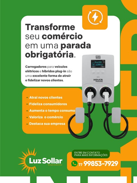 Carregadores pra veículos elétricos